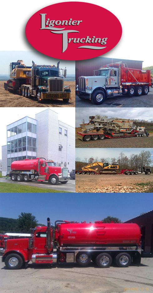 Ligonier Trucking Collage