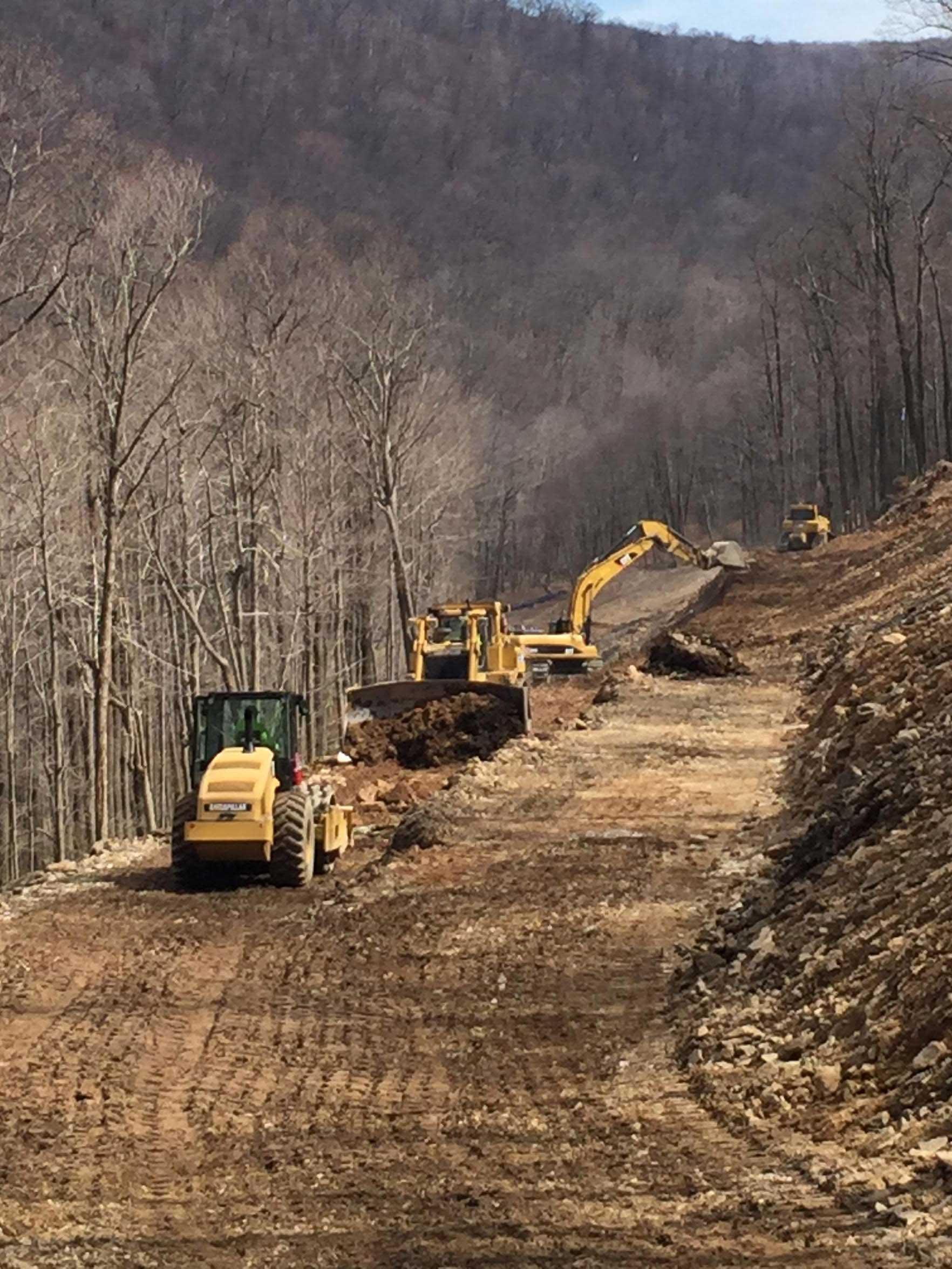 Ligonier Construction Paving Work